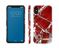 iDeal Fashion Case do iPhone X Scarlet Red Marble - 455177 - zdjęcie 2